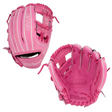 Guanto da baseball Wilson A2000 1786 rosa menu segreto 11,5" Infield - WBW104295115