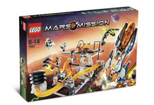 LEGO Mars Mission: MB-01 Eagle Command Base (7690) – Used, Complete