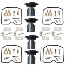 4Set Carburetor Rebuild Repair Kit For Kawasaki GPZ600R Ninja ZX-6R 1987-1989