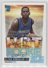 2014-15 Panini Industry Summit Hot Rookies Auto Glenn Robinson III #24 Auto 0q0