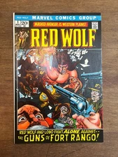 Red Wolf 1 Marvel Comics Gil Kane John Severin Roy Thomas 1972 - One Owner Ever