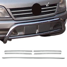 2003-2006 Dodge Sprinter Front Bumper Grill Trim Molding Stainless Steel Silver
