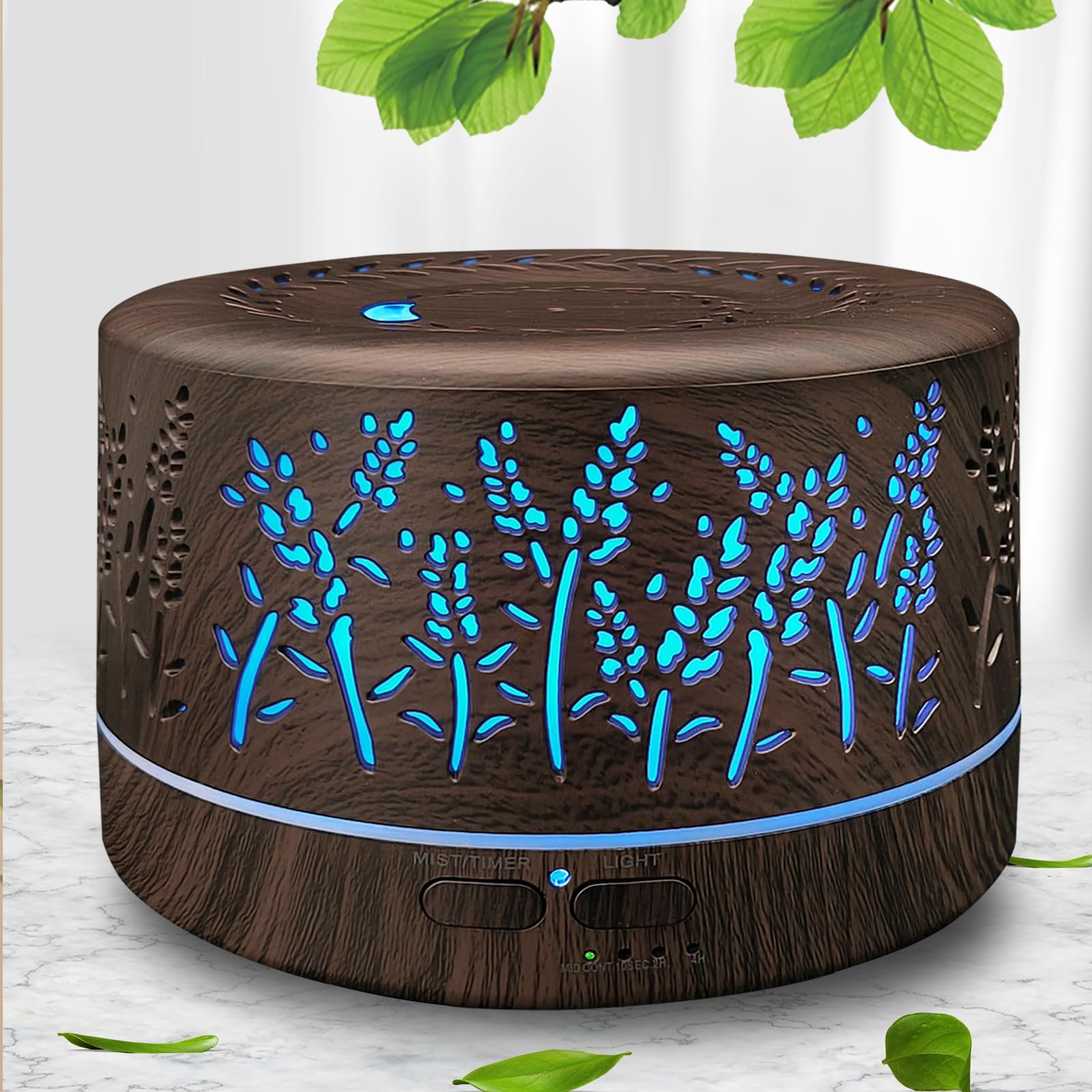 S Large Room,600ml Essential Oil Diffusers For Hom...
