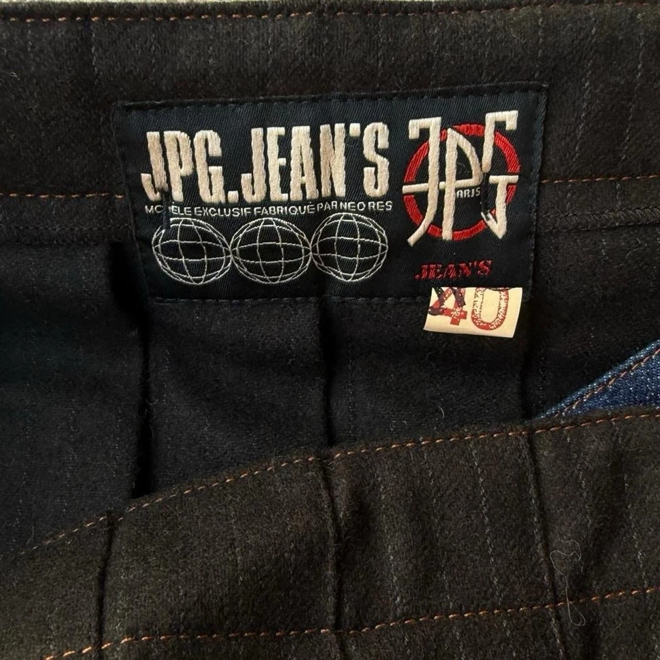 Minifalda Jean Paul Gaultier JPG Jeans Plisada Kilt - Archivo - Talla 40 IT Foto 3 de 4