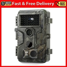 GardePro A3S Trail Camera, 64MP 1296p Game Camera with Clear 100ft No Glow Ni...