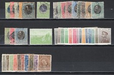 Serbie lot de 40 timbres différents neuf avec charnière sans gomme obl