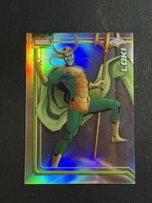 2026 Topps Chrome Marvel Comics Loki #131 Marvel Logofractor