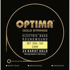 Optima 2399 24K Gold Strings 050-105 Long Scale