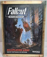 Modiphius Entertainment Fallout Wasteland Warfare Roleplaying Game Book Bethesda