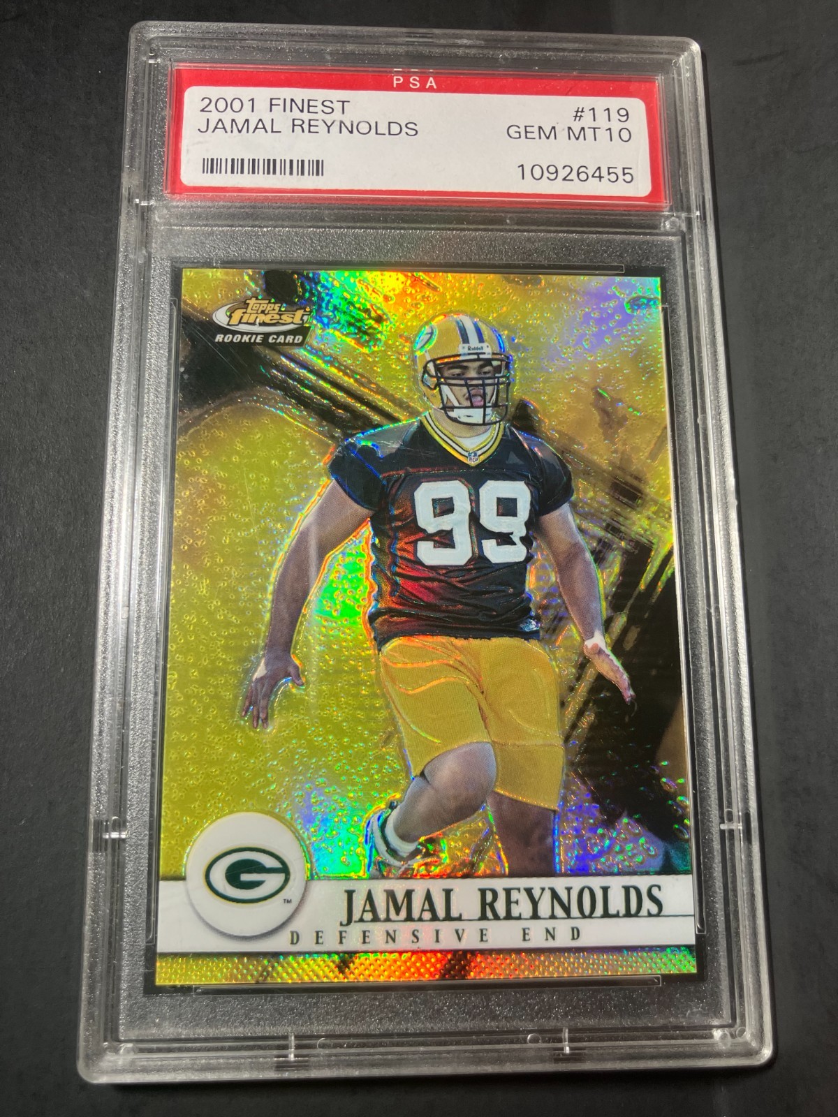 Jamal Reynolds Finest #119 Base