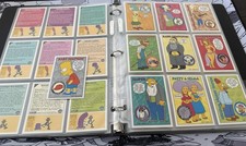 1993 Skybox The Simpsons Series 1 Complete 80 Card Set + 10 Tattoo Set