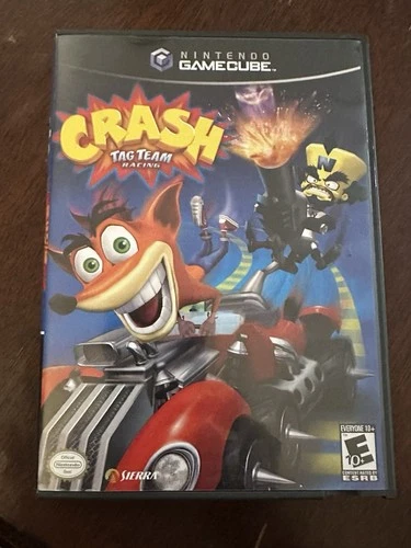 Crash Tag Team Racing (Nintendo GameCube) Complete With Manual