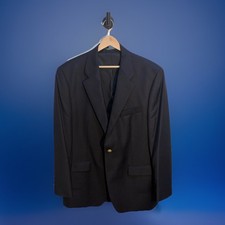 Lauren Ralph Lauren Blazer 100 Wool Navy Made In Canada Woolmark Men s