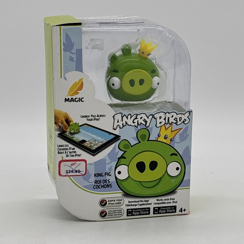 Angry Birds Interactive Toy Magic King Pig Apptivity Figure Mattel (2012) NIB - 第 1/4 張圖片