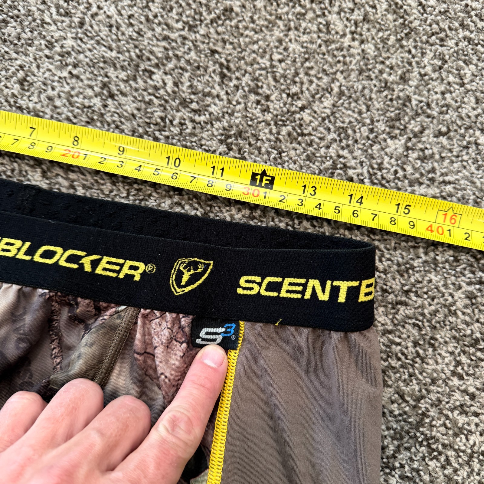 ScentBlocker S3 Base Layer Pants Mens Large Realtree Xtra Camo Layer One