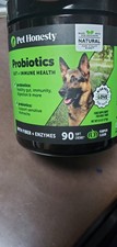 Pet Honest Probiotics for Dogs 90 All-Natural Dog Probiotic Chews