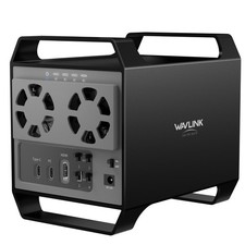 2-Bay/4-Bay Hard Drive Enclosure for 3.5"/2.5'' SATA HDD/SSD 10Gbps USB-C 3.2