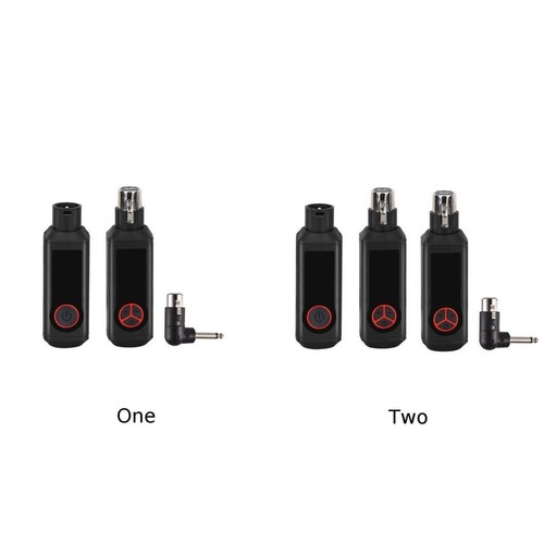 Lot de 2 syst��mes de microphone sans fil 4 GHz avec ��metteur et r��cepteur - Zdjęcie 12 z 14