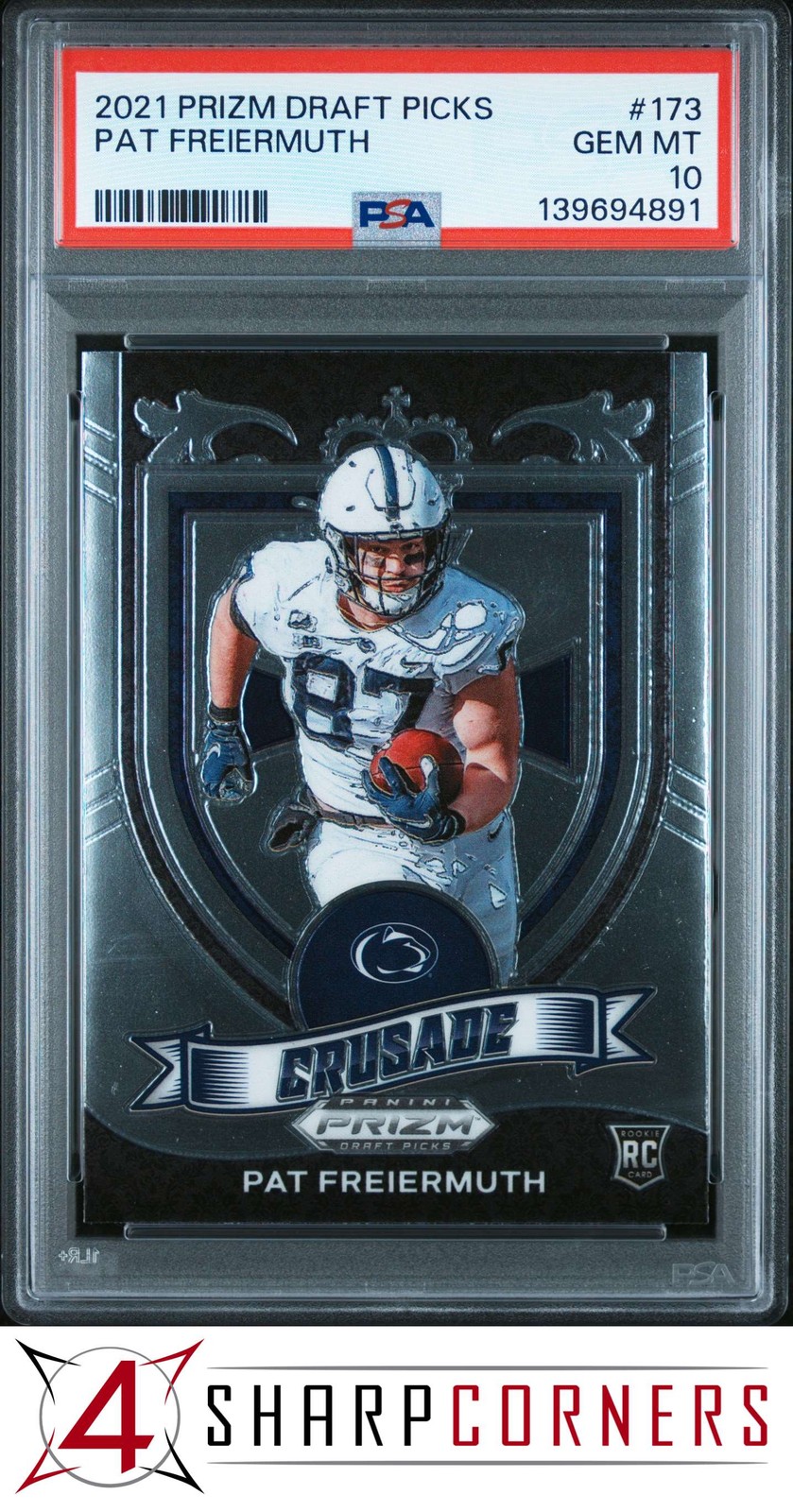 Pat Freiermuth Panini Prizm Draft Picks #173 Base