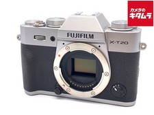 FUJIFILM X-T20 24.3MP Mirrorless Digital Camera Body SILVER -Mint- 0261