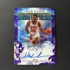 Top Hakeem Olajuwon Cards, Rookie Cards, Autographs, Inserts, Valuable