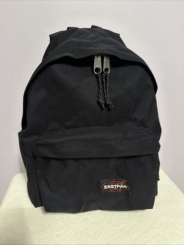 Eastpak schwarzer Rucksack Backpack Tasche - KOSTENLOSER UK-VERSAND