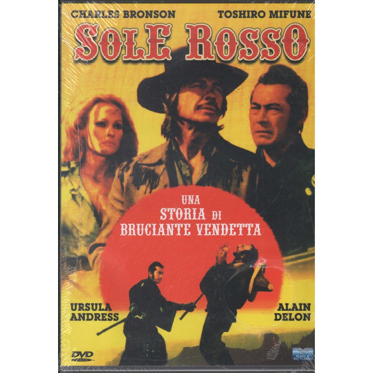 Sole Rosso DVD Alain Delon Passworld - 861517PVDO Sealed