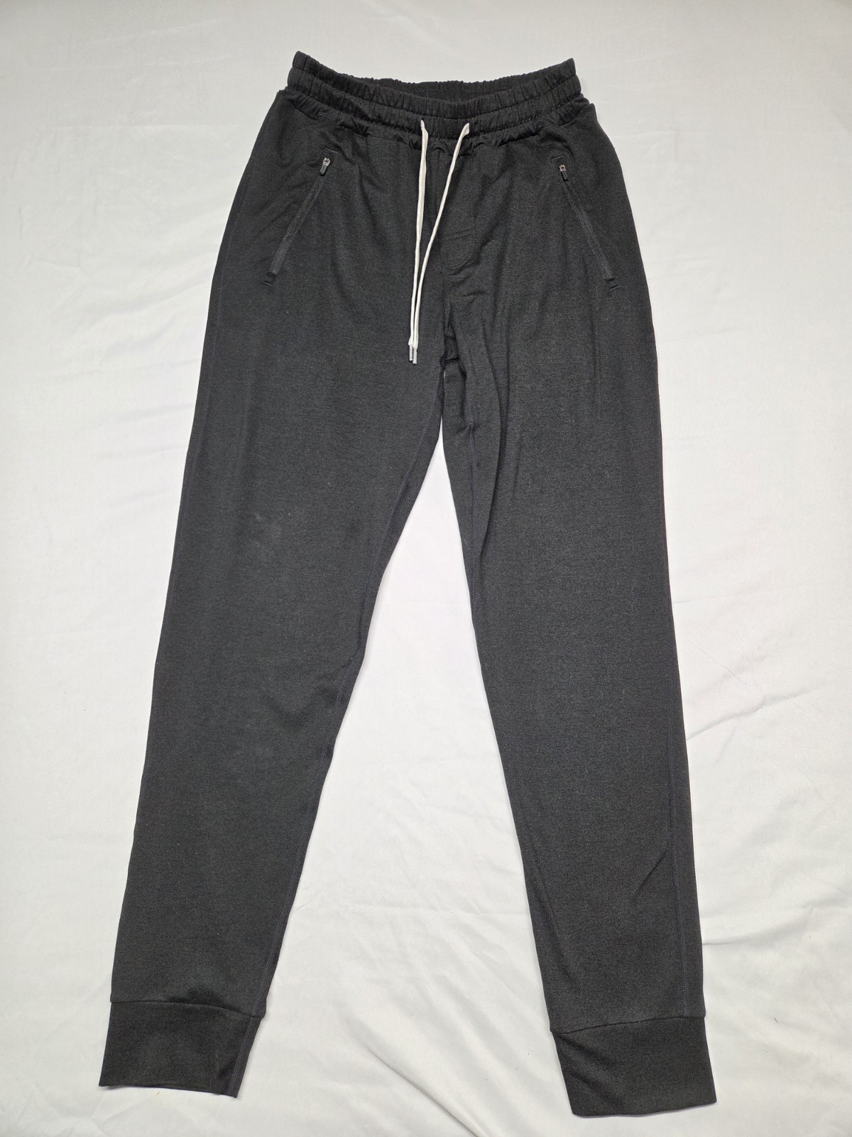 Vuori Ponto Performance Joggers Mens Small Black Drawstring Stretch V438
