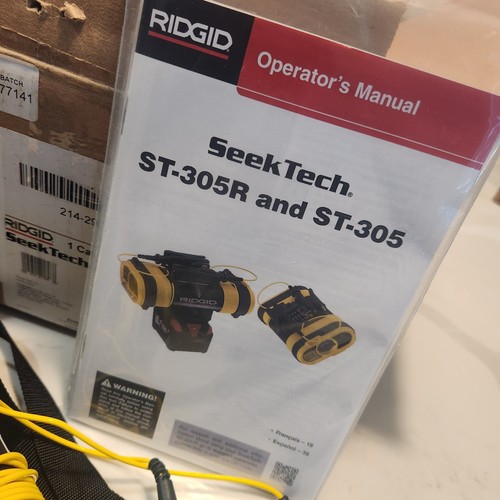 Ridgid 21898 SeekTech ST-305 Line Tracing Transmitter w/ Attached Clips, 5 Watts - Picture 5 of 7