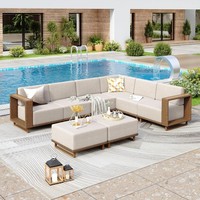 Poly Rattan Sitzgruppe 8 Personen Sitzgarnitur GartenmöBel Set Balkon Terrasse