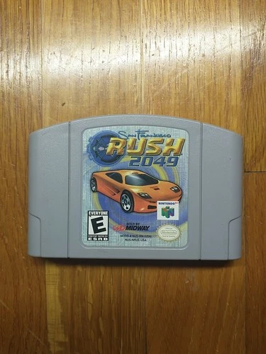 Nintendo 64 Rush 2049 San Francisco Game Only! Great Condition!
