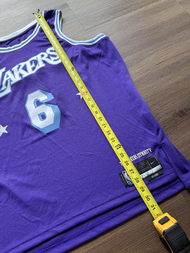 Nike Lebron James LA Lakers City Edition Swingman Jersey DB4032-506 Size XXL - Picture 2 of 9