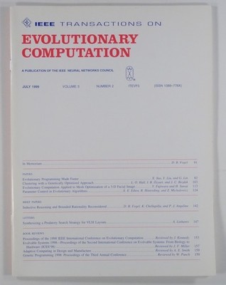 1999 EVOLUTIONARY COMPUTATION neural networks IMAGE PROCESSING circuit layout &c