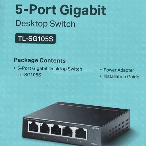 TP-Link TL-SG105S 5-Port Gigabit Ethernet Network Switch - Afbeelding 11 van 13