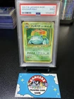 1996 POKEMON BASE SET JAPANESE #3 VENUSAUR-HOLO  Swirl PSA 2