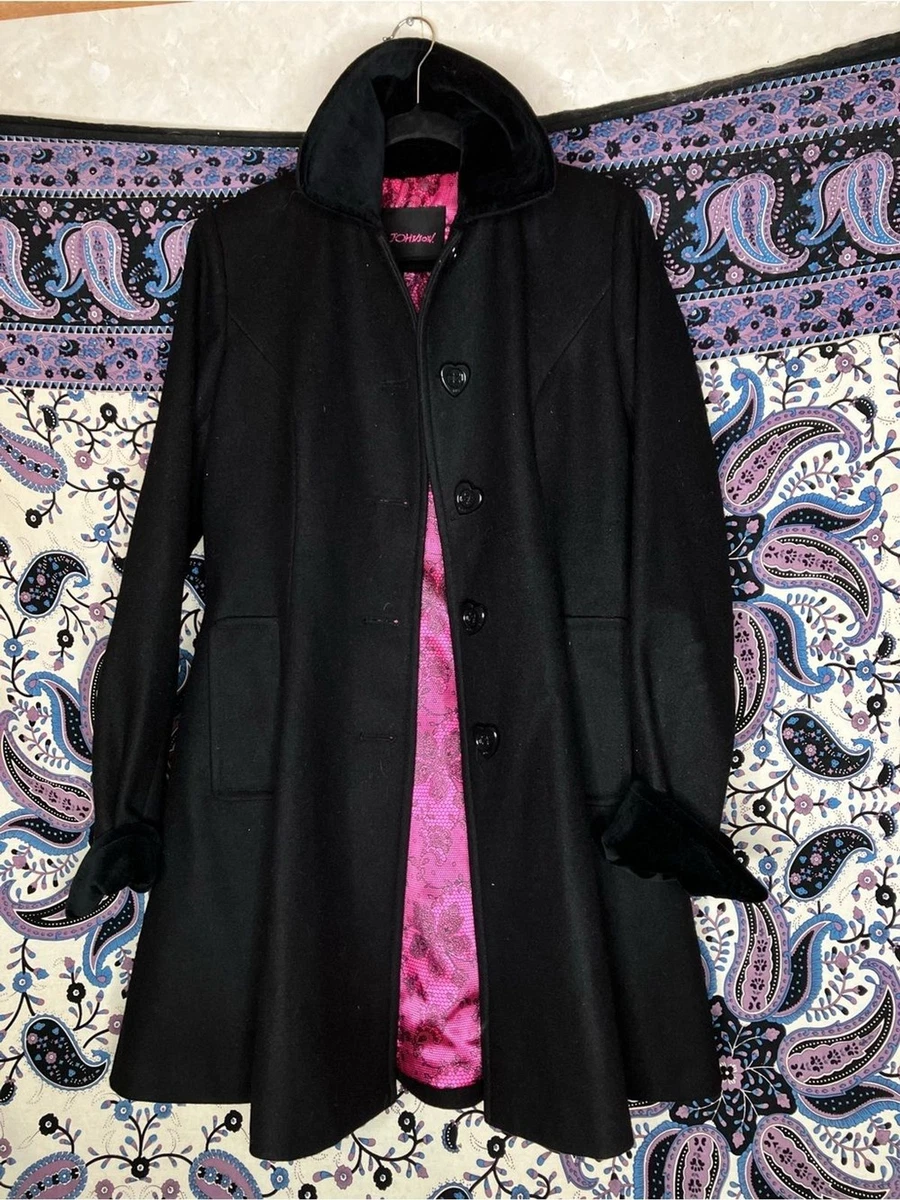 Betsey Johnson Black Coats, Jackets & Vests for Women for sale | eBay