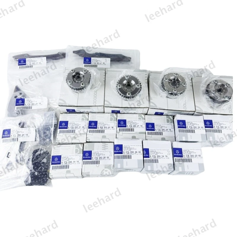 Camshaft Adjuster Timing Chain Kit for Mercedes ML350 C300 E350 3.0 3.5L M276 - Imagem 2 de 4