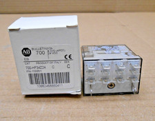 NEW ALLEN BRADLEY 700-HF34Z24 14 BLADE RELAY 24VDC 12A 4PDT SERIES C (5 AVAIL)