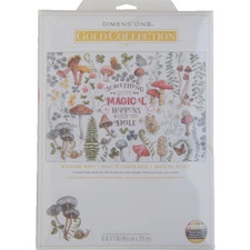 Dimensions Gold Collection Counted Cross Stitch Kit Woodland Magic 16"X11" New