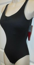 Mirella Classic Tank Leotard Black Ladies Sizes M416LD BRAShelf low pinchback