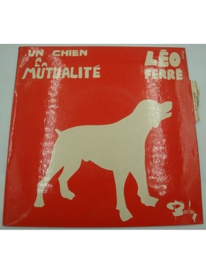 LÉO FERRÉ le chien/Paris je ne t'aime plus/le crachat EP 1970 Barclay