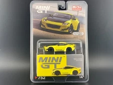 Mini GT Nissan Z Pandem Ikazuchi Yellow MGT00752 1/64