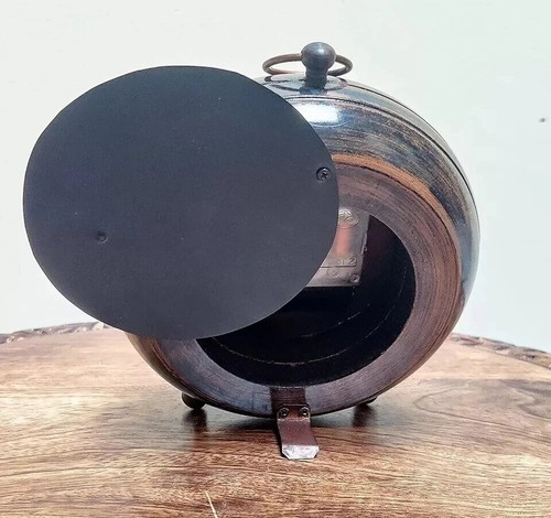 Decorative Antique Wooden Table Clock For Study, Room, Office, Table Gift Item - Picture 6 of 7