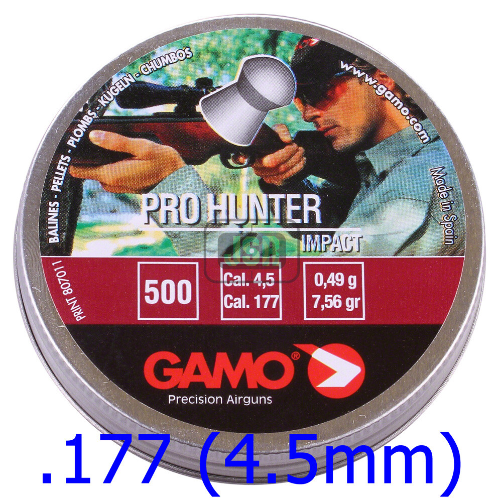 Gamo Pro Hunter Impact .177 .22 PELLETS Air Gun Rifle Pistol Airgun