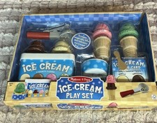 Melissa  Doug ice cream play set