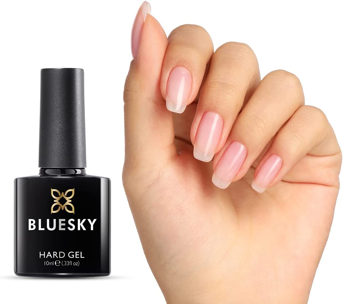 Hard Gel for Nails Strengthener 4 in 1 Builder Gel (Pink) in a Bottle