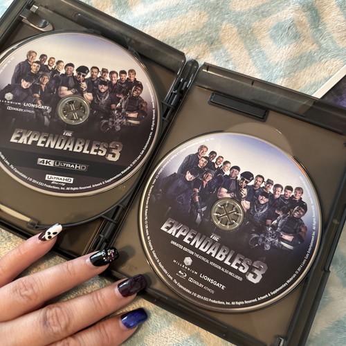 The Expendables 3-Film Collection (4k/Bluray) OOP Slipcover! 6 DISCS !!! - Picture 9 of 9