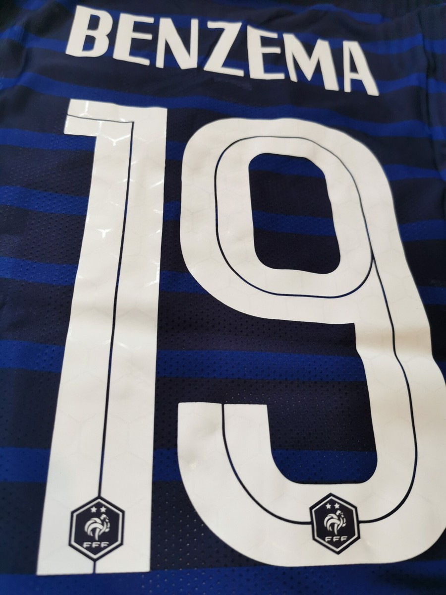 EURO2020 フランス代表 Benzema 19 レプリカシャツM バッジ付 EURO2020 フランス代表 Benzema 19 レプリカシャツM バッジ付