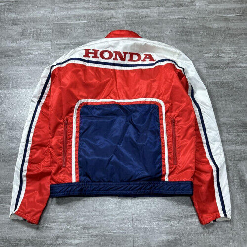 90s HONDA HRC tricolor racing jacket Size L [Used EXC 90s HONDA HRC tricolor racing jacket Size L [Used EXC