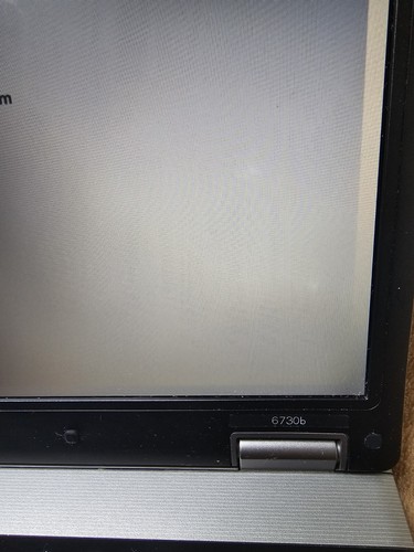 HP compaq 6730b laptop Intel core2 duo CPU P8400 @ 2.26GHz 2GB RAM For Parts - Picture 3 of 20
